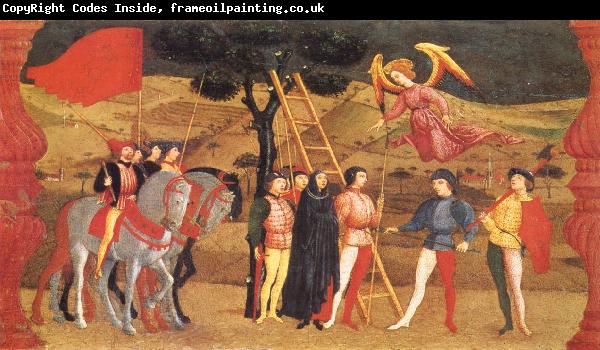 UCCELLO, Paolo Miracle of the Desecrated Host (Scene 4) aet